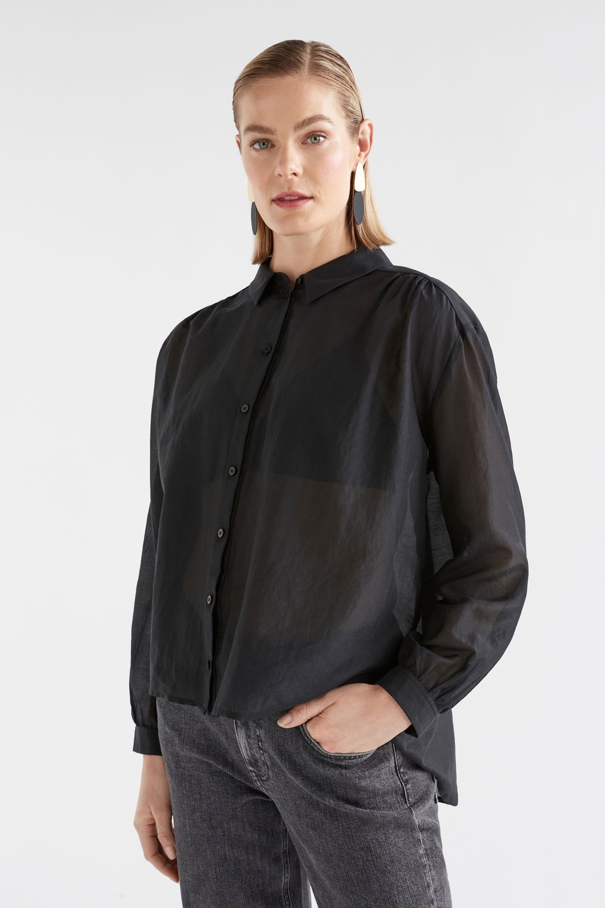 Elk Mia Shirt Black