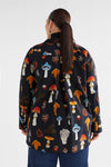 Elk Allem Shirt Mushroom Print