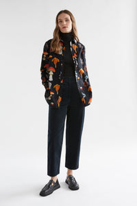 Elk Allem Shirt Mushroom Print