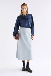 Elk Dree Shirt Steel Blue