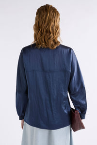 Elk Dree Shirt Steel Blue
