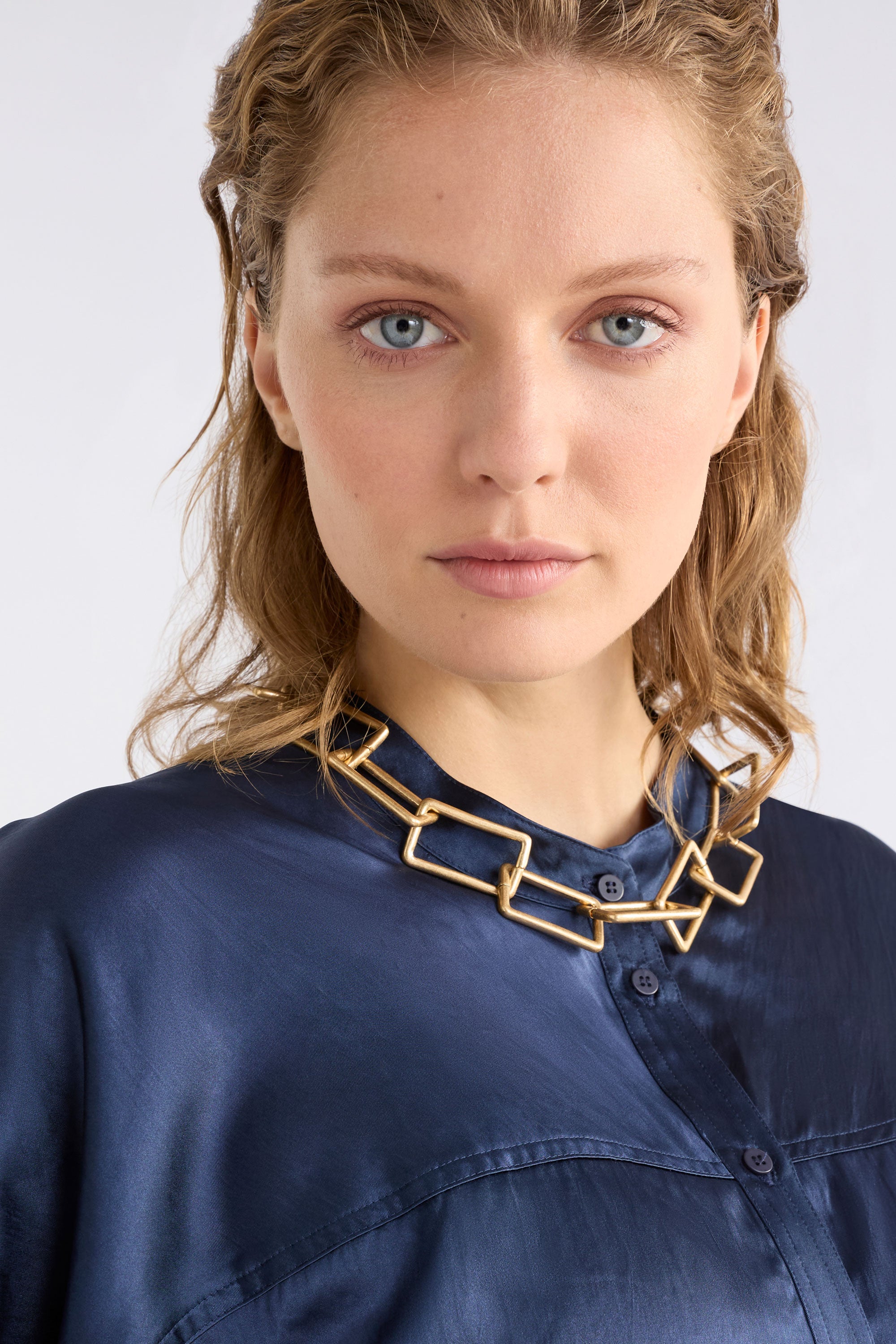 Elk Dree Shirt Steel Blue