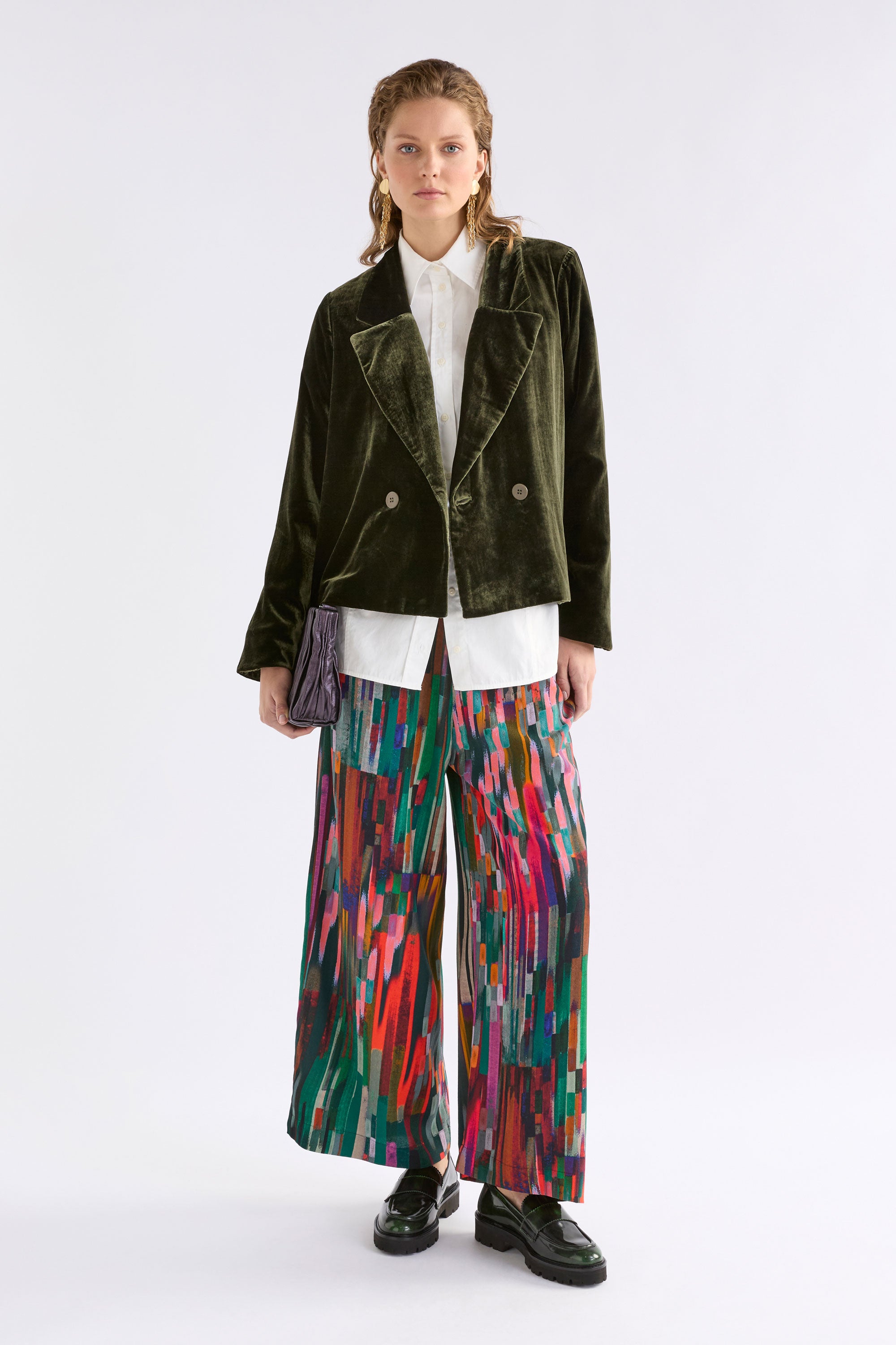 Elk Suuri D B Blazer Deep Olive