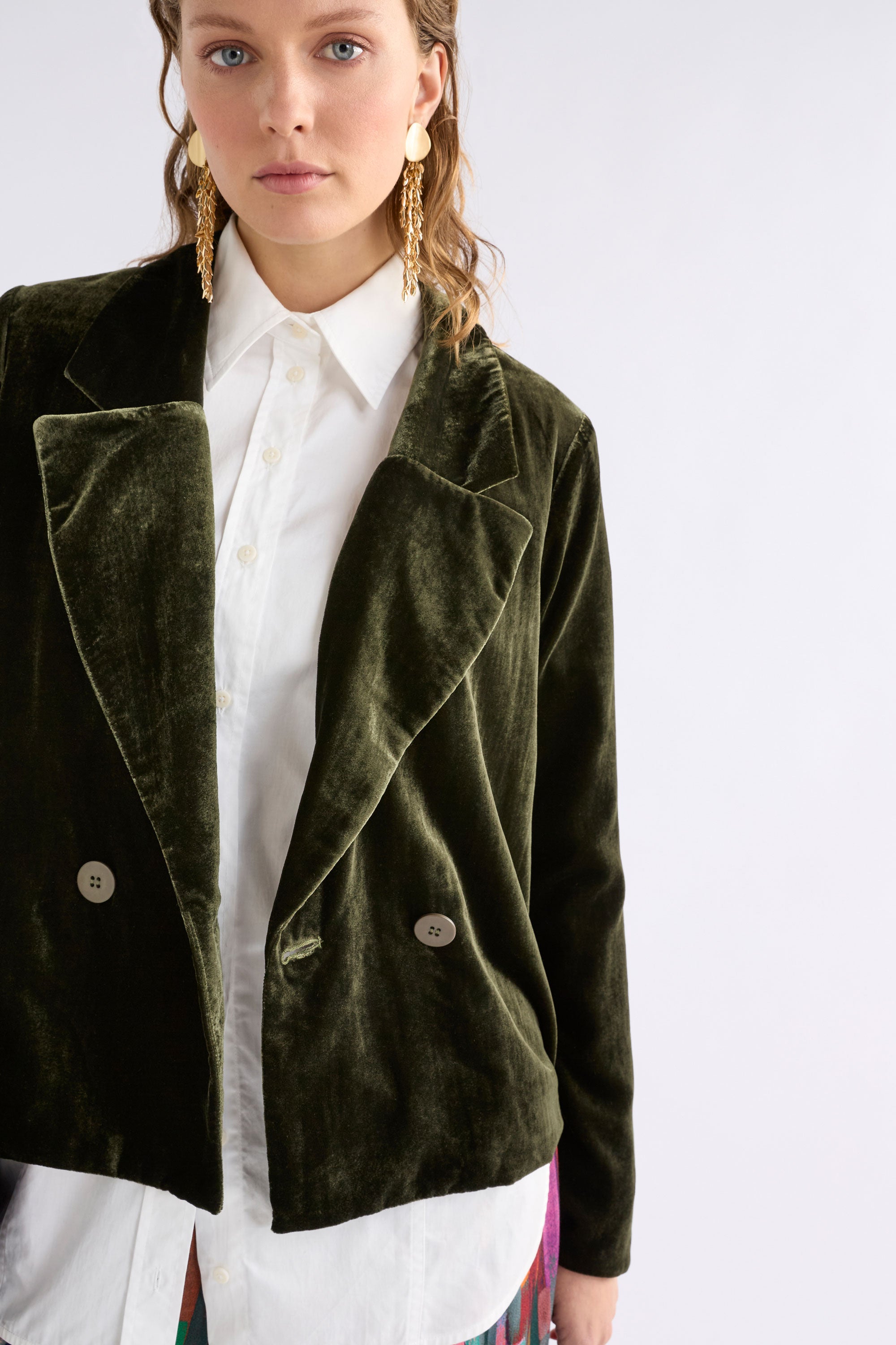 Elk Suuri D B Blazer Deep Olive