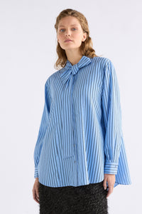 Elk Hedi Shirt Chambray Stripe