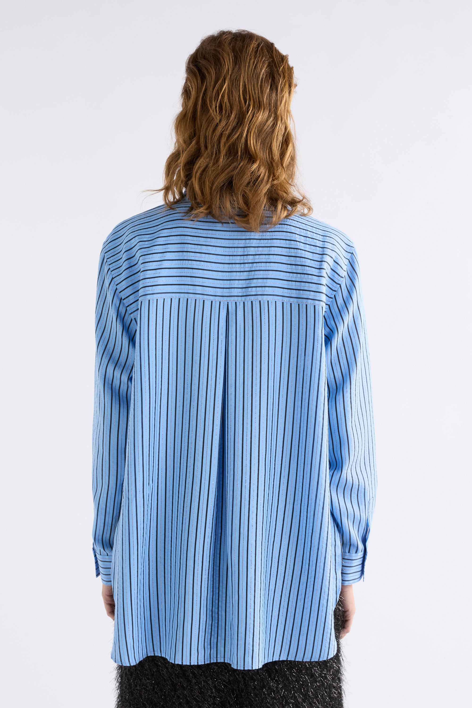 Elk Hedi Shirt Chambray Stripe