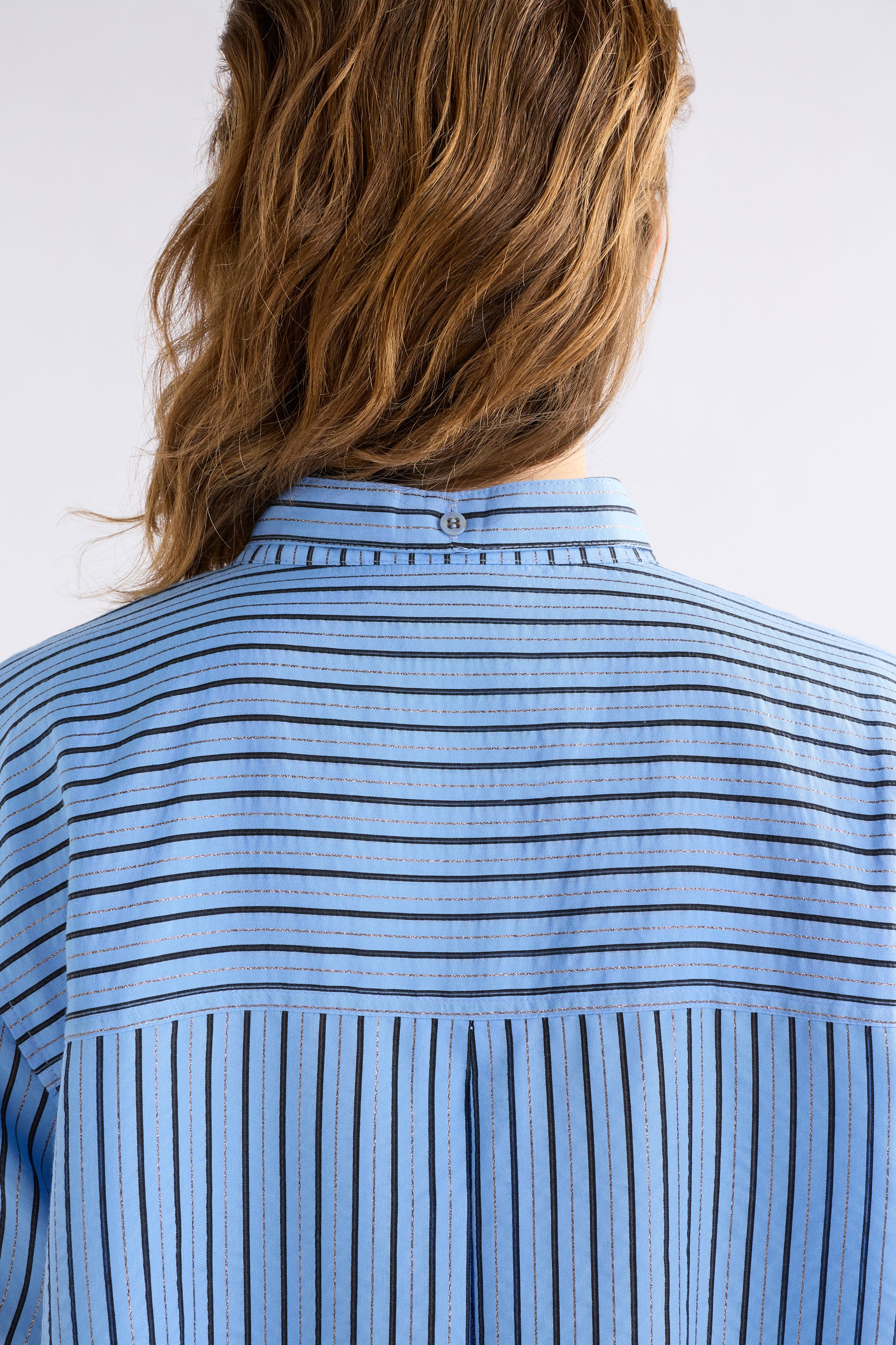 Elk Hedi Shirt Chambray Stripe