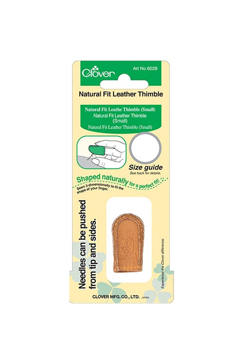 Clover Thimble Leather (Medium Size)