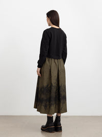 X.LAB Conscious Dress Black/Olive