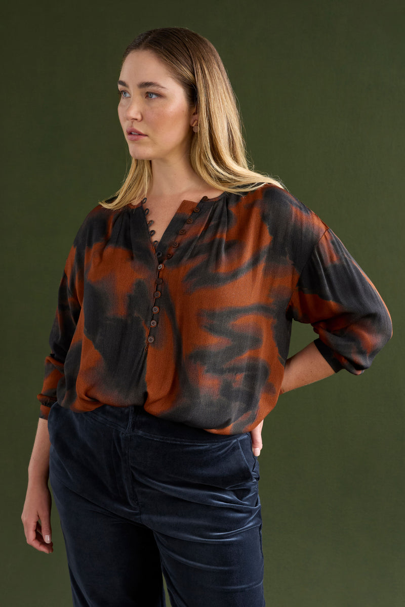 Elk Galerie Shirt Tortoise Shell Print