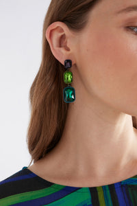 Elk Jule Long Drop Earring Teal