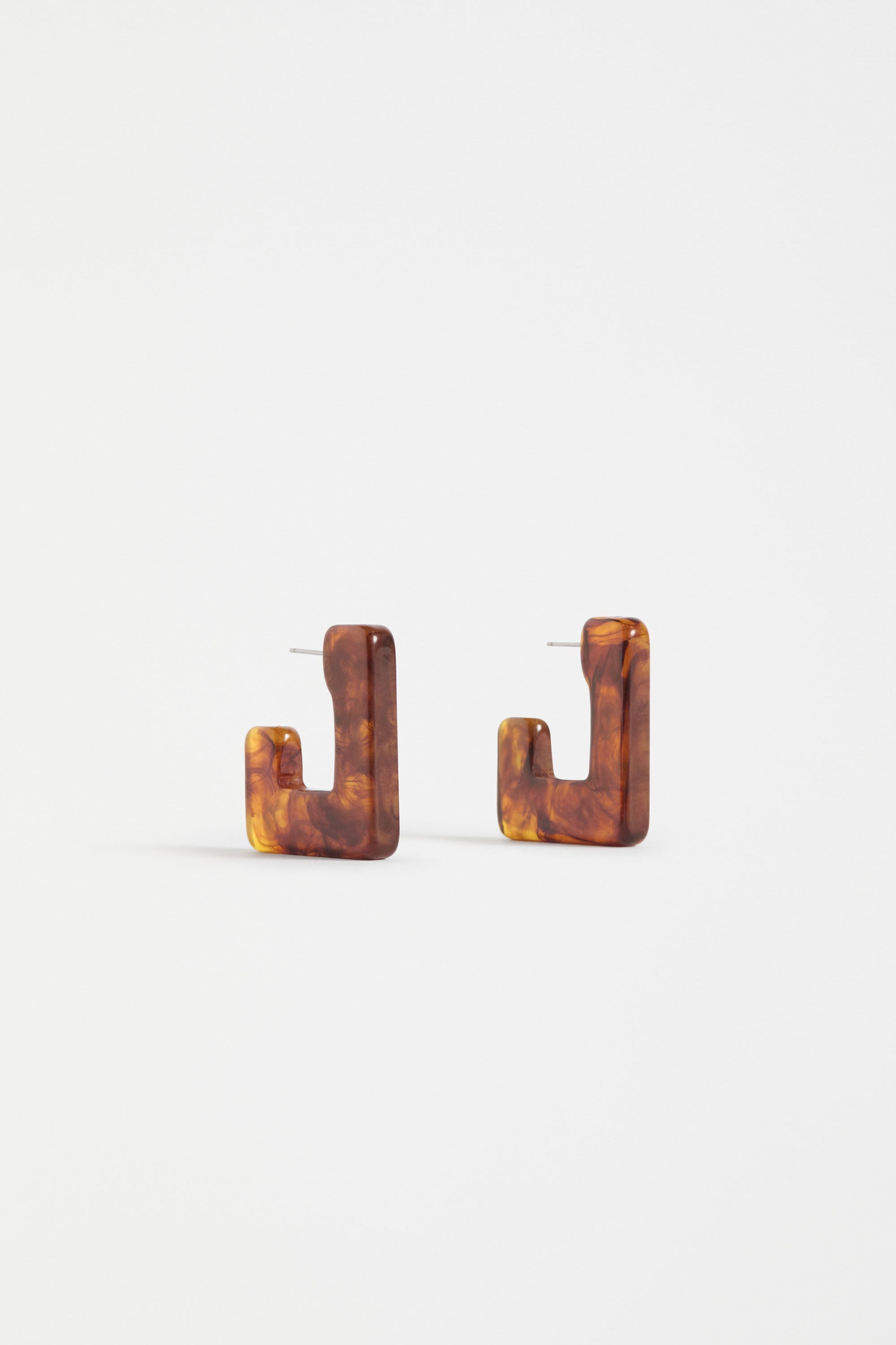 Elk Spari Hoop Earring Tortoiseshell