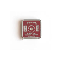 Penco Pocket Measuring Tape (Red/2M)