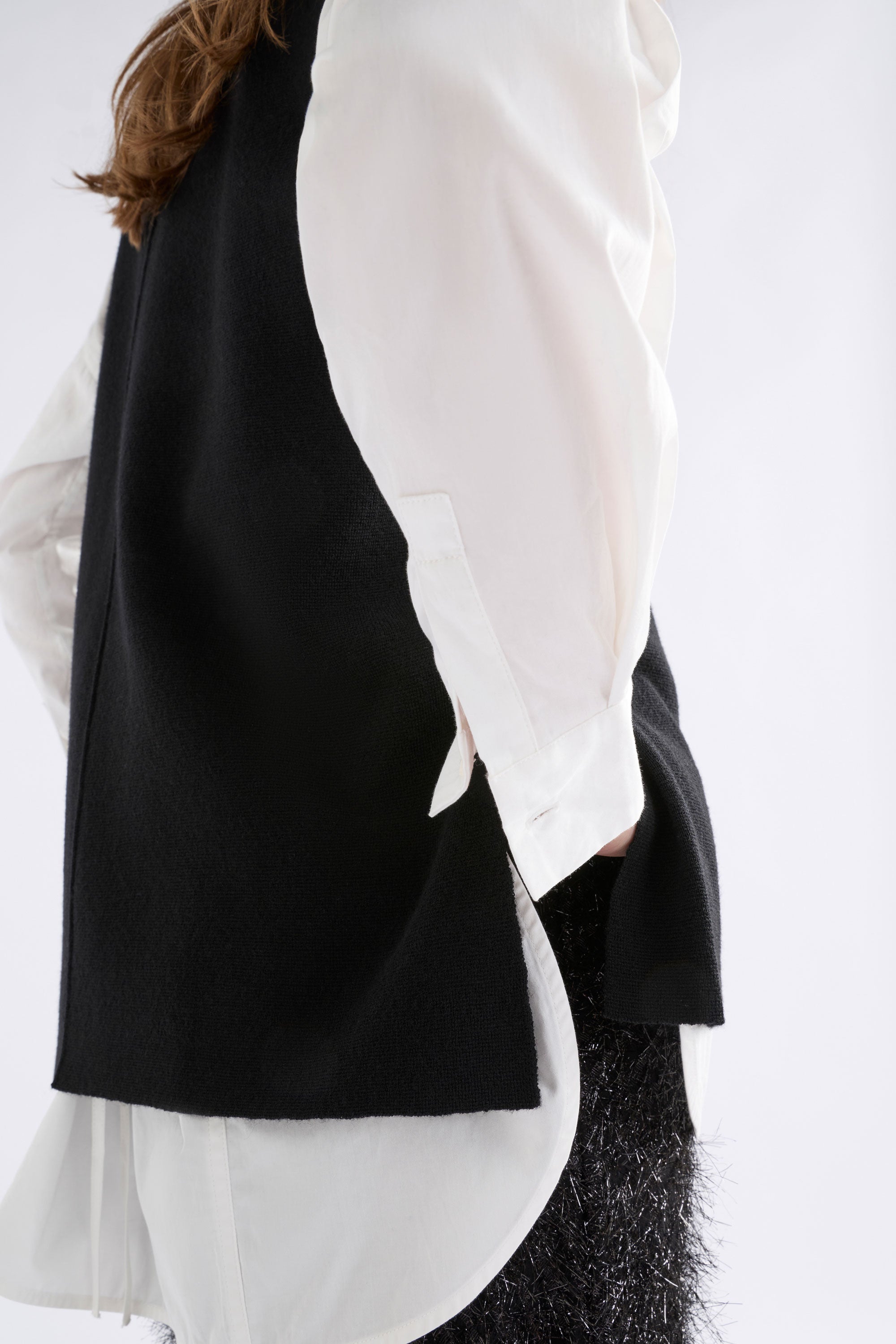 Elk Alin Knit Vest Black