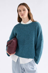 Elk Agna Sweater Stone Blue