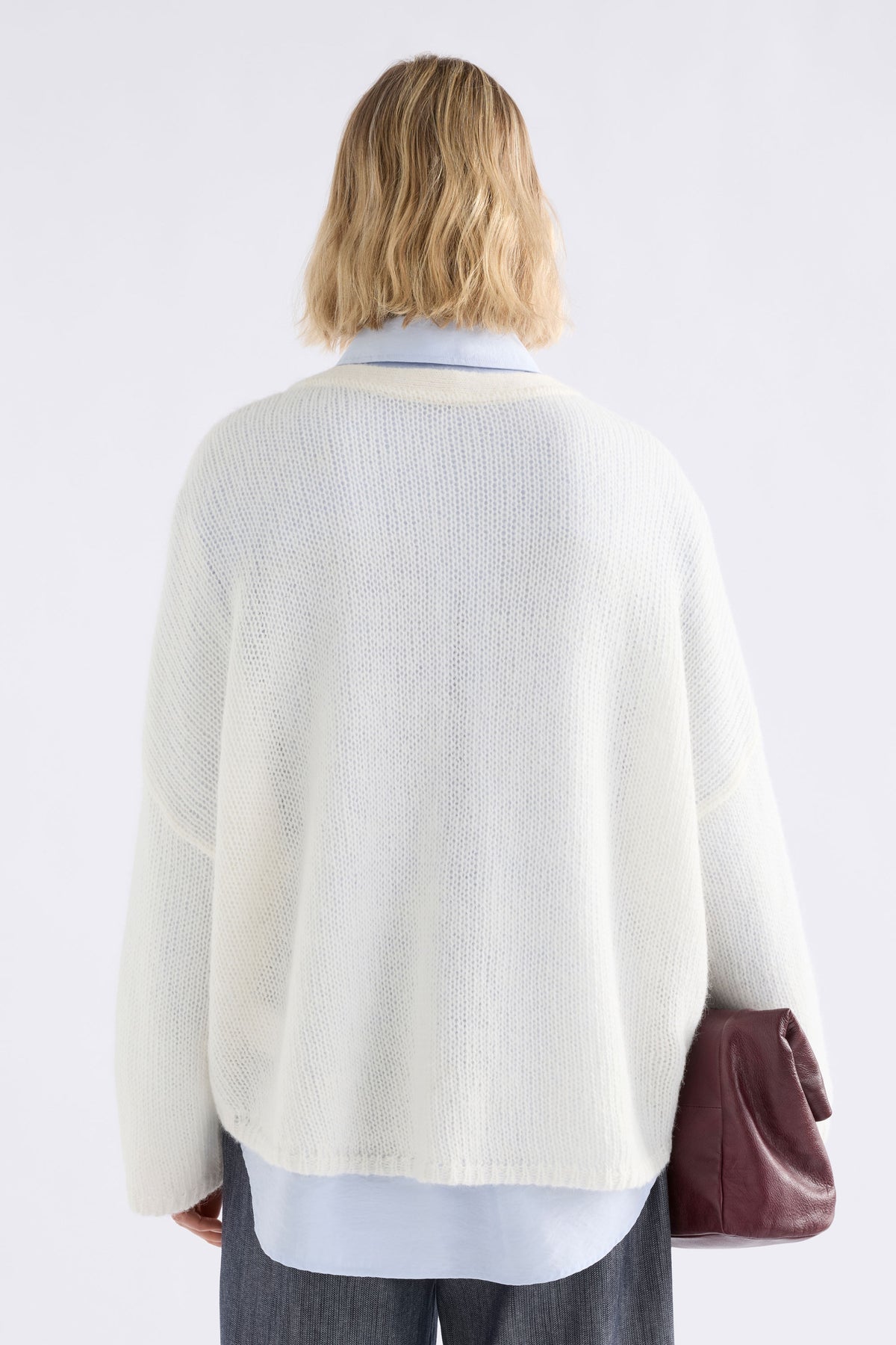 Elk Agna Sweater Off White
