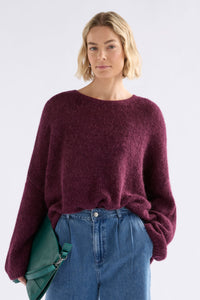 Elk Agna Sweater Merlot