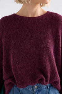 Elk Agna Sweater Merlot