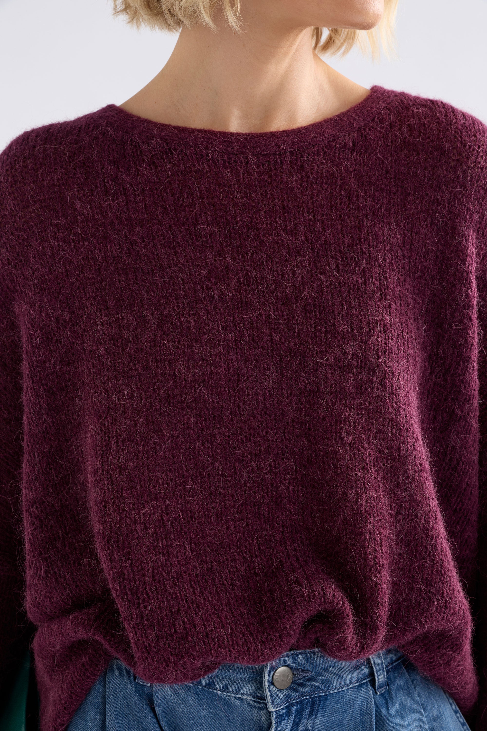 Elk Agna Sweater Merlot