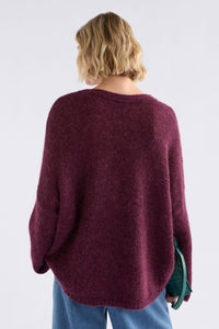 Elk Agna Sweater Merlot
