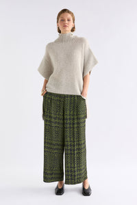 Elk Aleph Poncho Oatmeal Melange