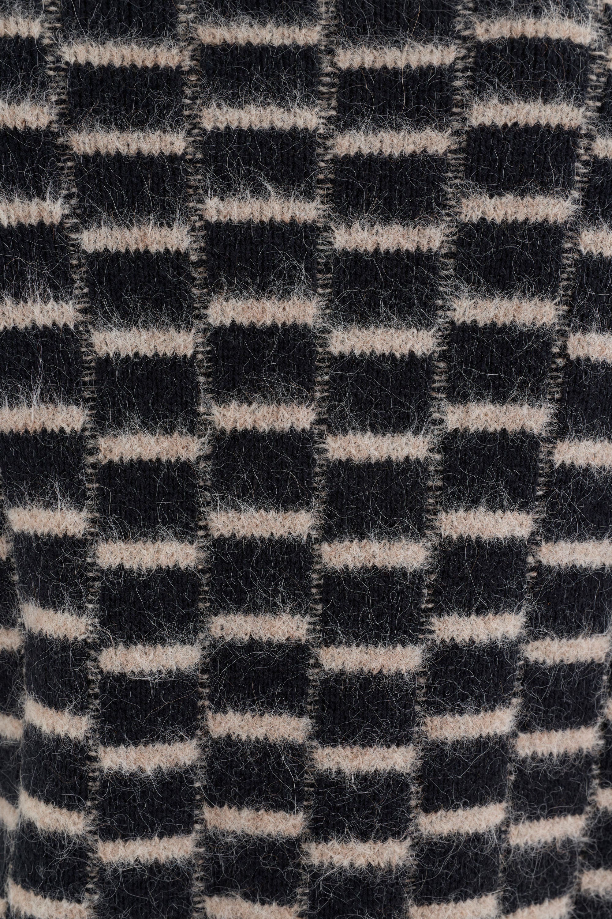 Elk Lunz Cardi Black Beige