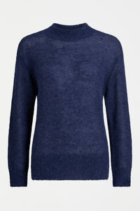 Elk Fjer Sweater Bright Navy
