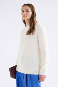 Elk Fjer Sweater Off White