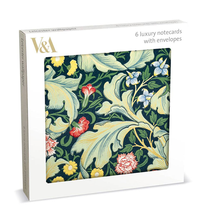 Notecards 6 Pack: Leicester Wallpaper