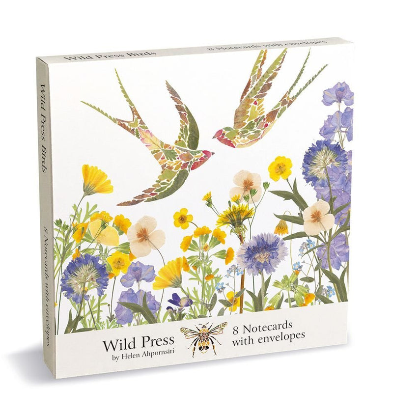Notecards 8 Pack: Wild Press Birds