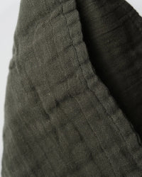 Babu Muslin Swaddle Blanket Moss