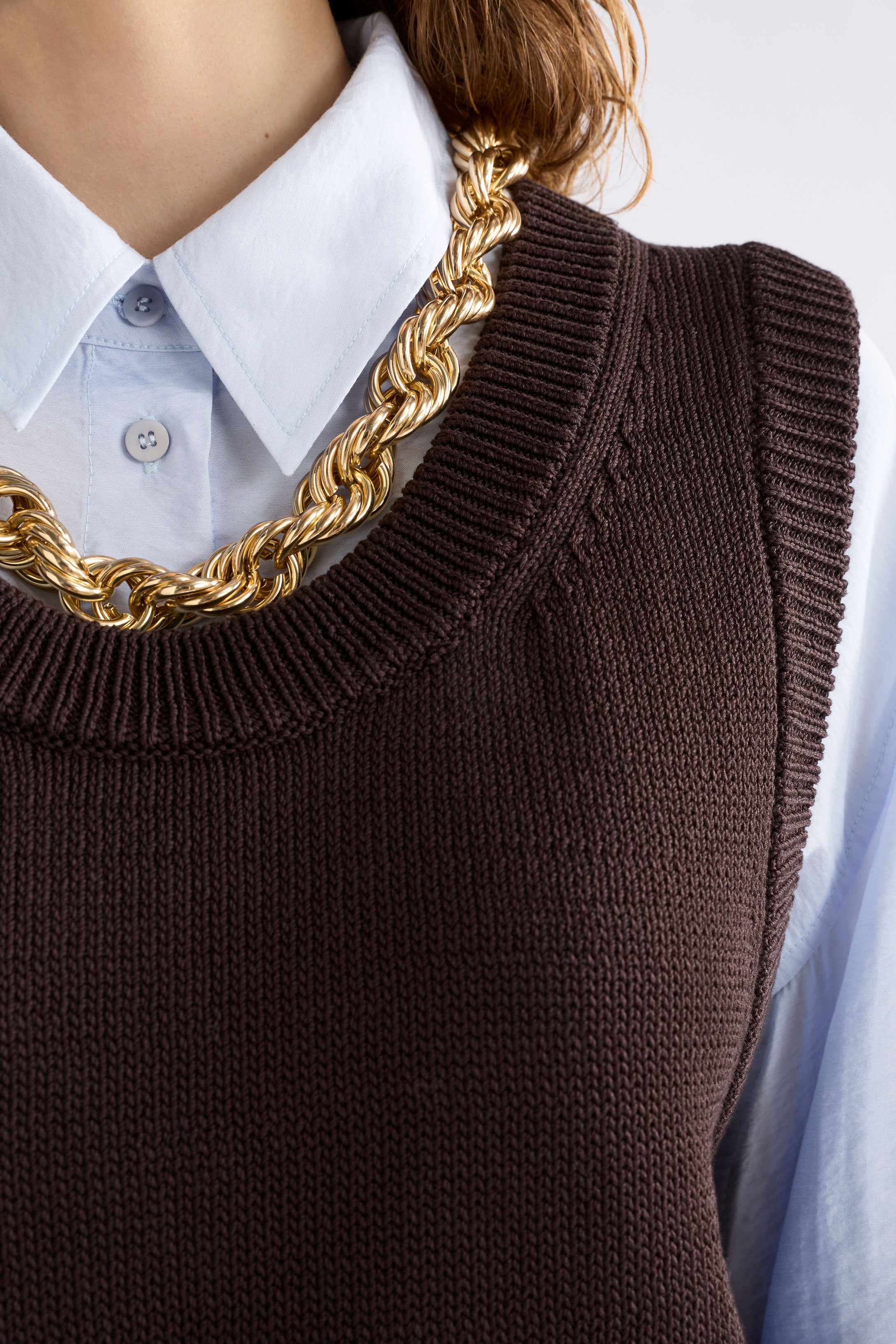 Elk Reppen Necklace Gold