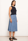 Pol Raydel Denim Skirt Light Wash