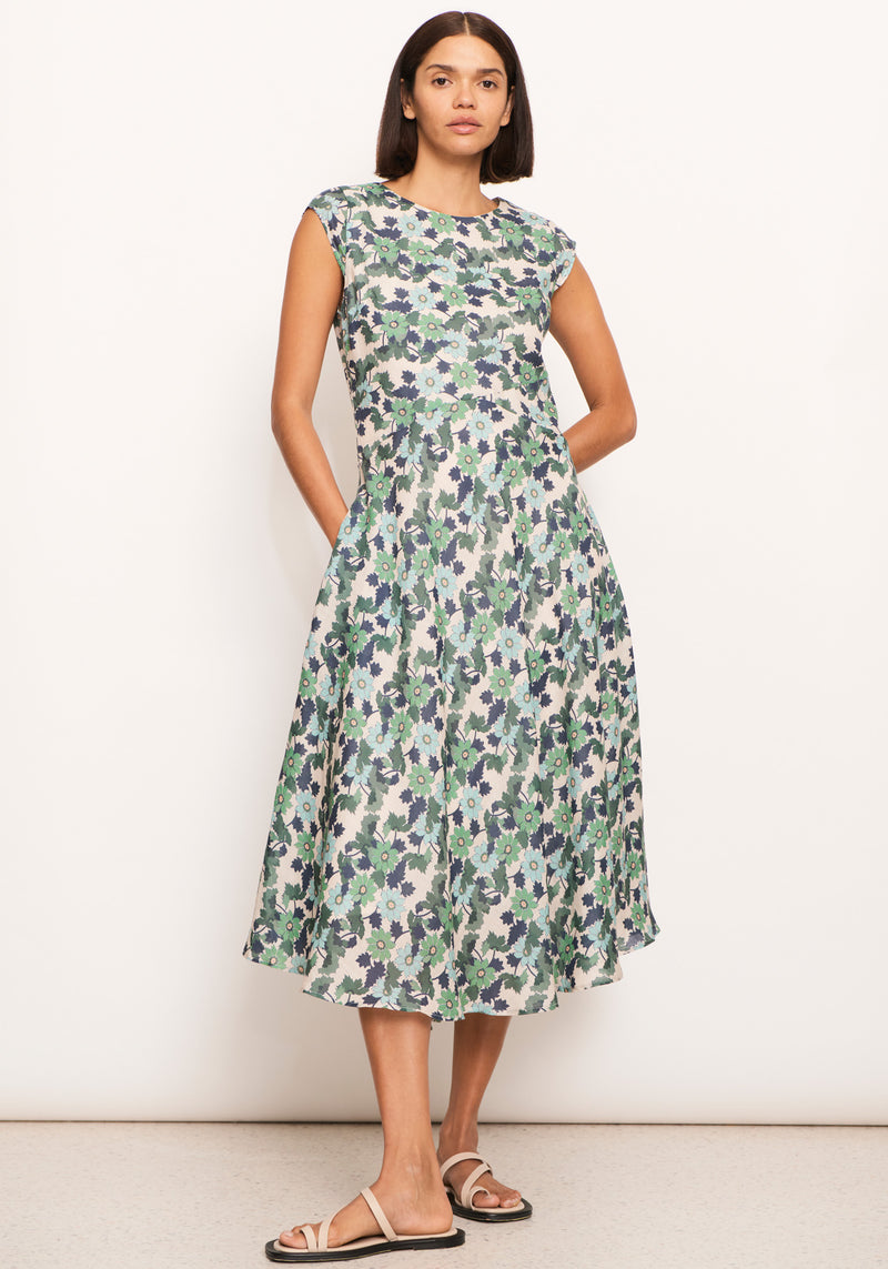 Pol Delphine Dress Print