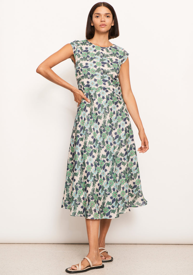 Pol Delphine Dress Print