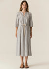 Pol Vera Shirt Dress Blue Stripe