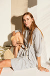 Pol Vera Shirt Dress Blue Stripe