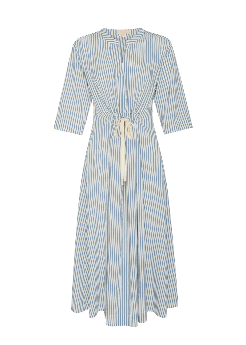 Pol Vera Shirt Dress Blue Stripe