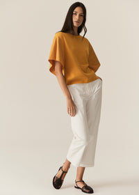 Pol Fern Tapered Pant White