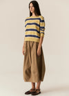 Pol Avrid Bubble Skirt Khaki