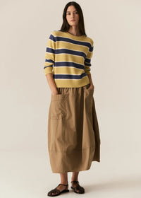 Pol Avrid Bubble Skirt Khaki