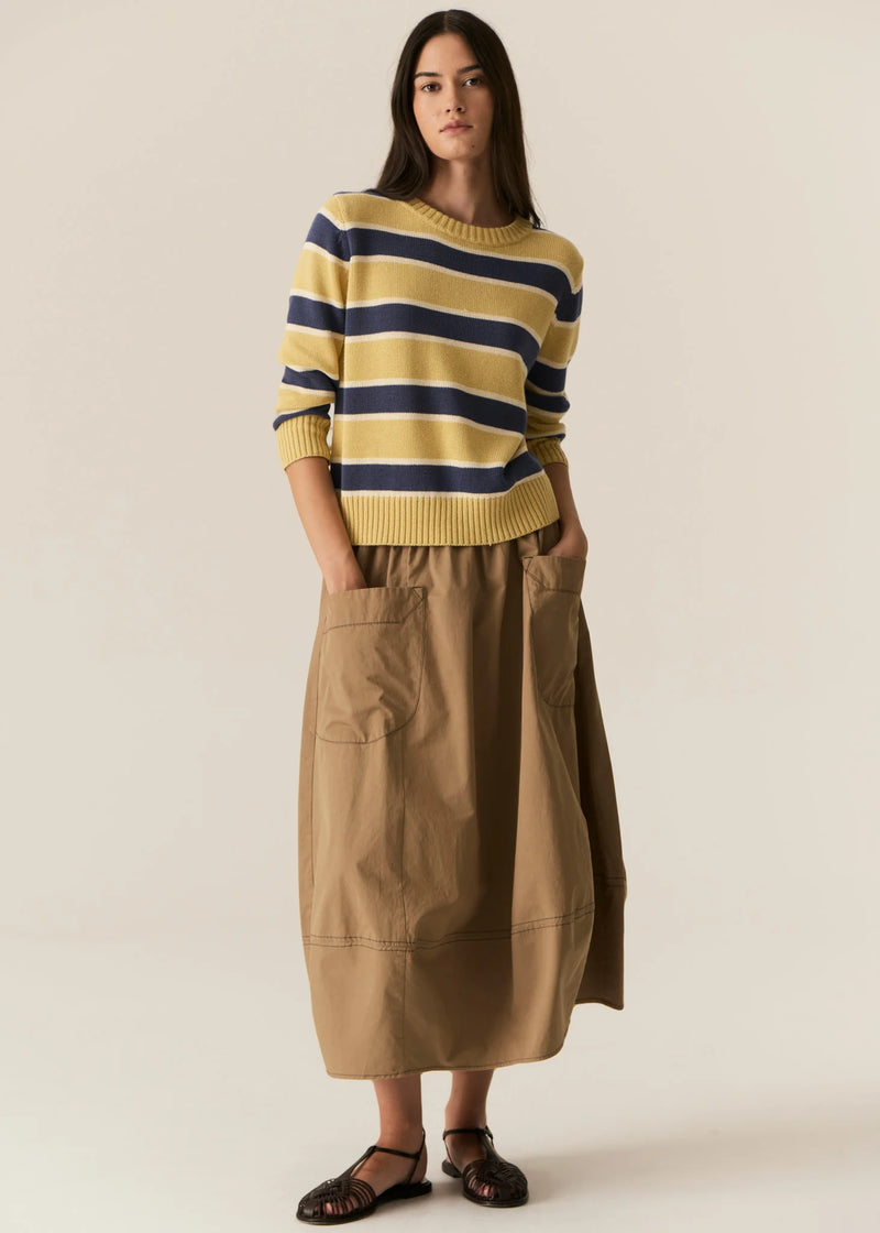Pol Avrid Bubble Skirt Khaki