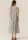 Pol Parc Dress Ink Stripe