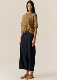 Pol Carsen Carsen Crop Pant Dark Wash