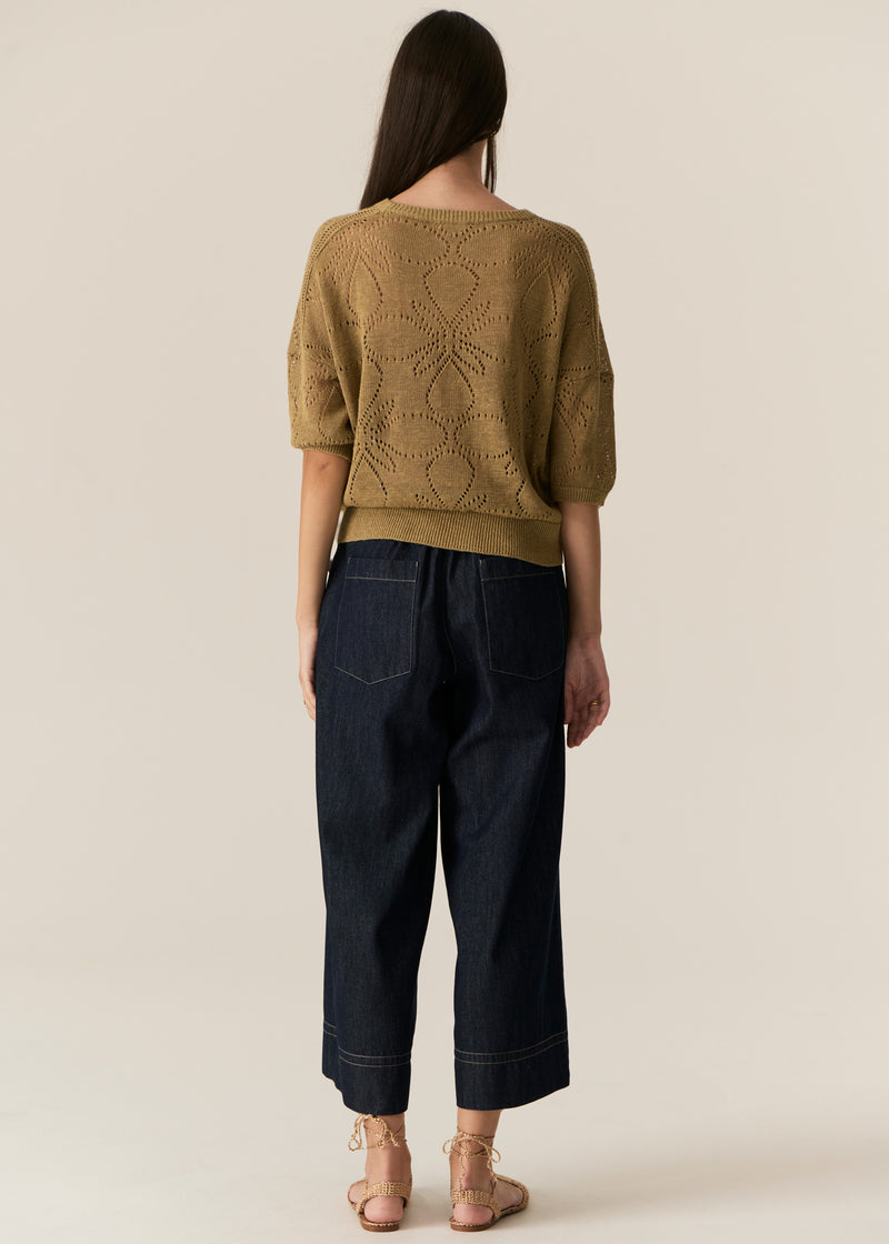 Pol Carsen Carsen Crop Pant Dark Wash