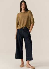 Pol Carsen Carsen Crop Pant Dark Wash