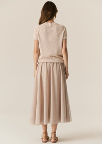 Pol Pax Lurex Tee Pink