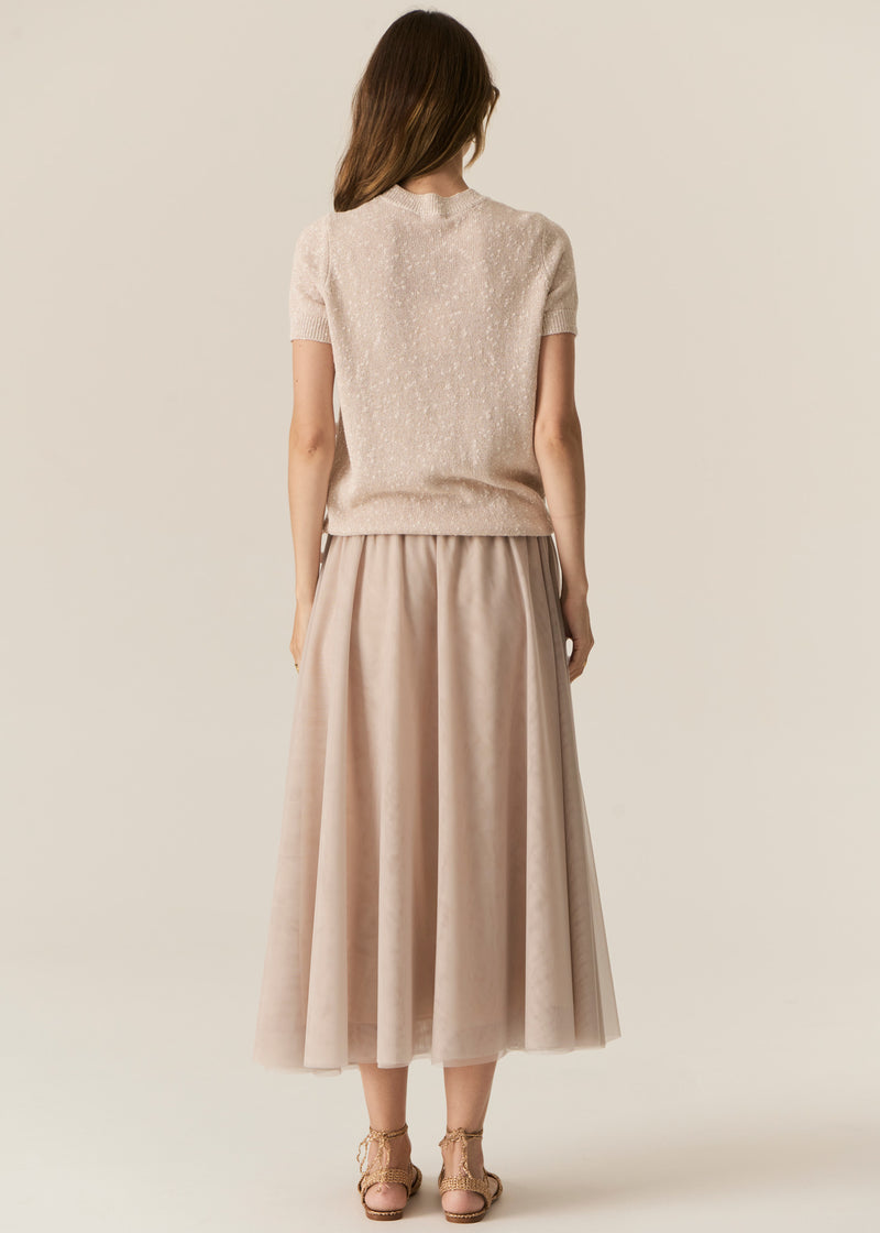 Pol Pax Lurex Tee Pink