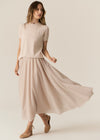Pol Pax Lurex Tee Pink