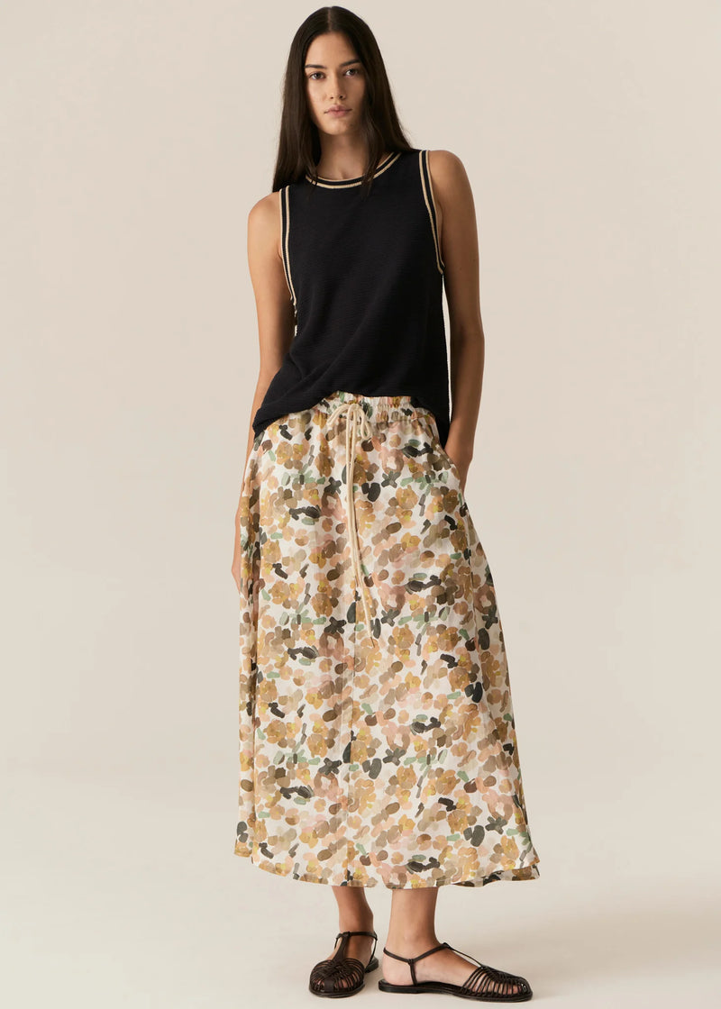 Pol Speckle Print Skirt